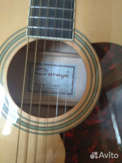 Акустическая гитара Caraya F-640N + чехол