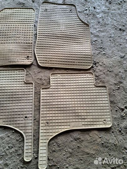 Коврики салона на Volkswagen Touareg