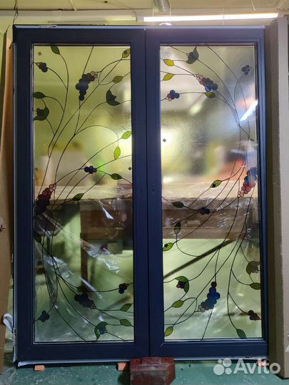 Цветные окна. Тиффани. Витраж