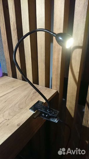 Лампа на прищепке