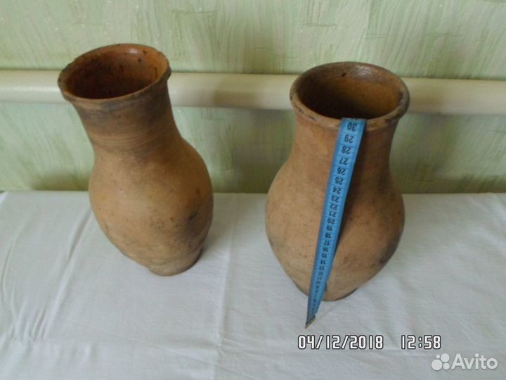 Кувшин старинный, квасник, горшочек, салатник