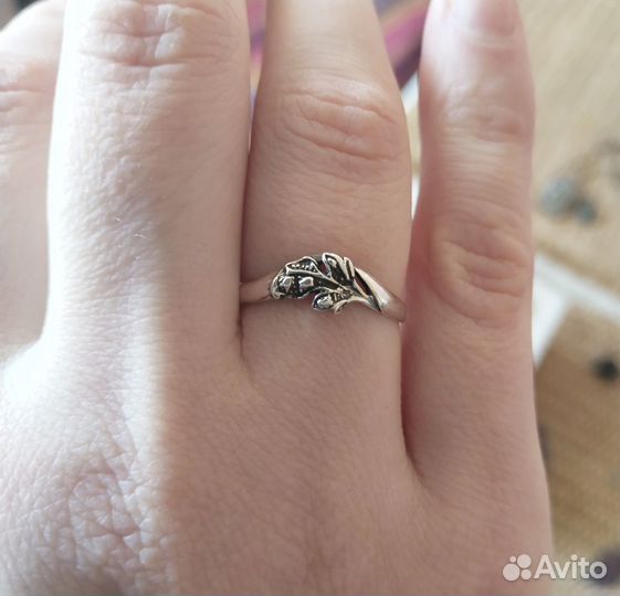 Кольцо из серебра