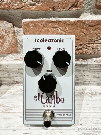 Гитарная педаль overdrive El Cambo tc electronic