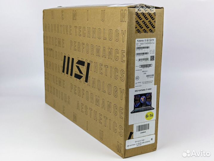 Новый Игровой MSI Katana B13VFK RTX4060/I7-13620H