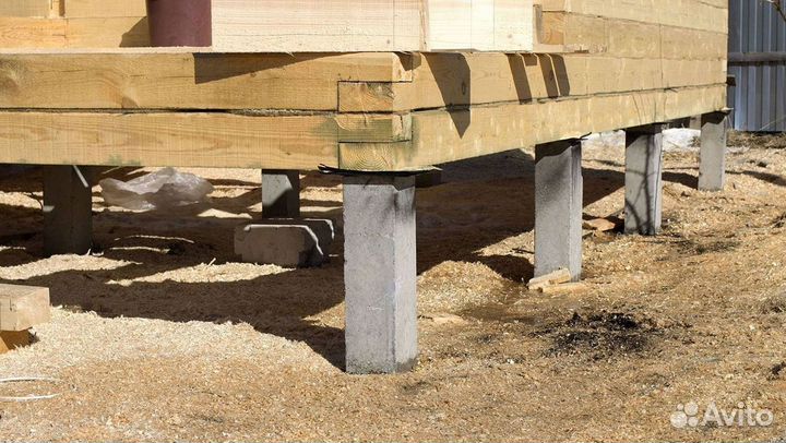 Бетонные и винтовые сваи