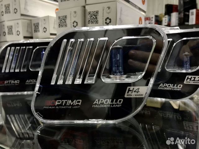 Галогенные лампы Optima Apollo H4 warm 4500K