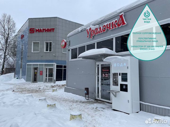 Бизнес автоматов с питьевой водой Аквакапитал