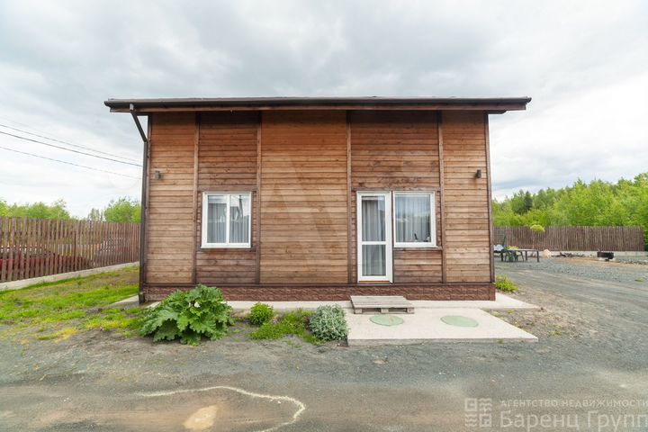 Коттедж 125 м² на участке 7,5 сот.