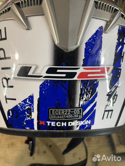 Шлем кроссовый Ls