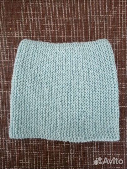 Комплект шапка и снуд для девочки