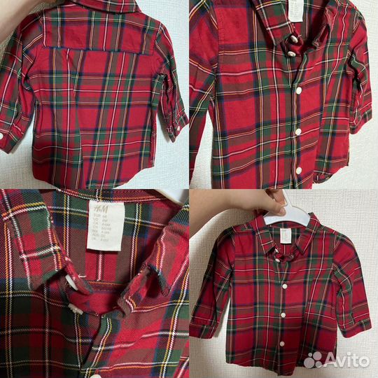 Рубашка h&m 68