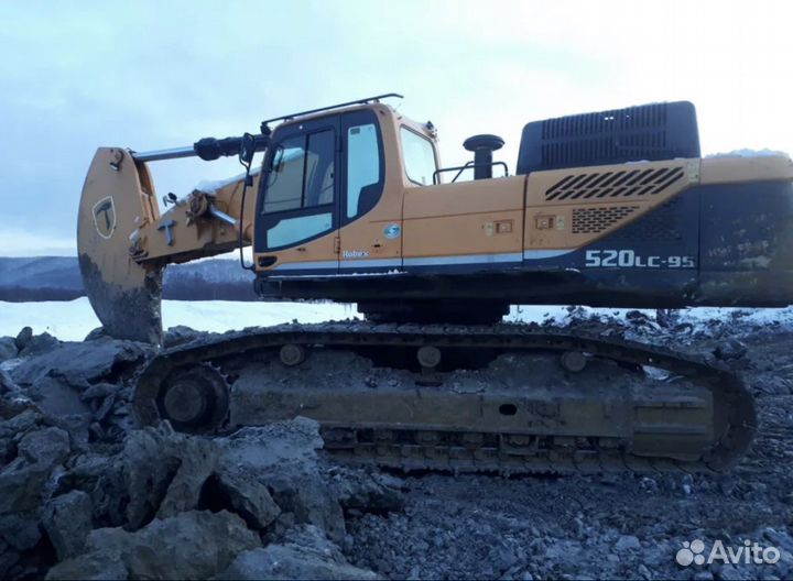 Аренда Мега рыхлителя Hyundai R520LC-9S