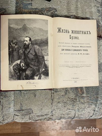 Жизнь животных. Брэма. Брэмъ А.Э. 1900 год