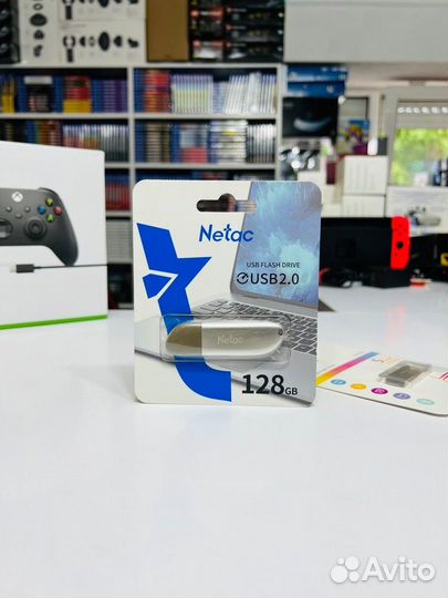 USB 2.0 Flash накопитель Netac 128Gb