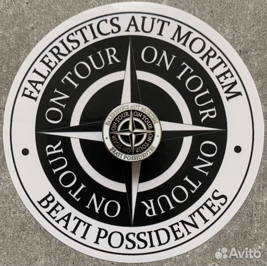 Значок Faleristics Aut Mortem -Stone Island