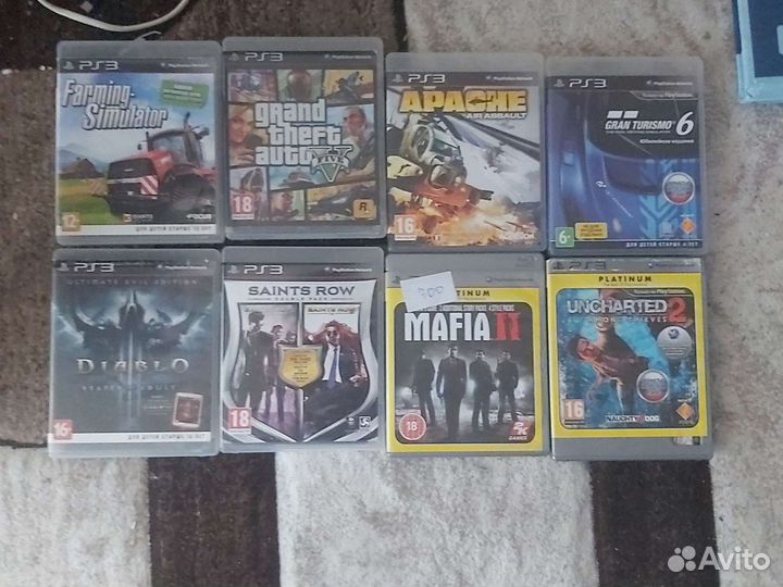 Игровые диски на ps3