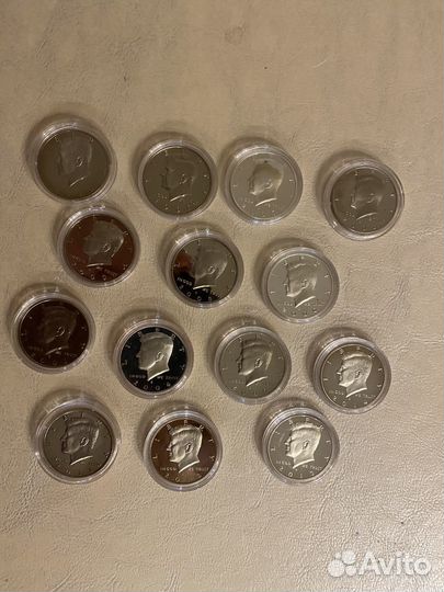 США half dollar proof 1992-2015