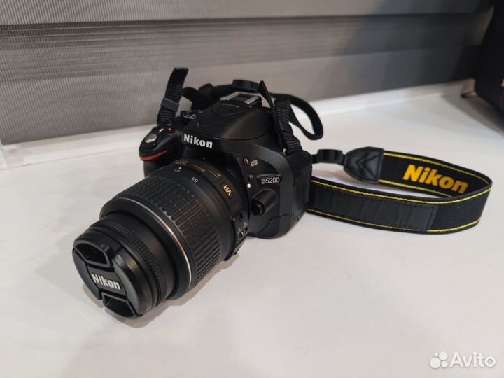 Зеркальный фотоаппарат nikon d5200 kit 18-55