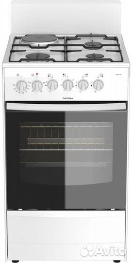 Плита электро-газовая Darina 1A км 341 322 W без к