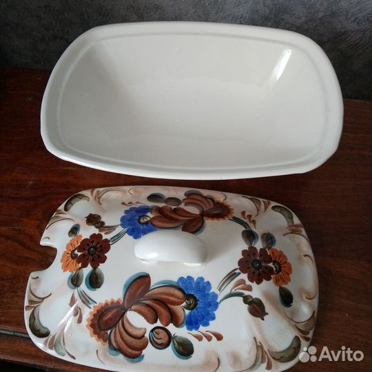 Супница редкой формы зик Конаково