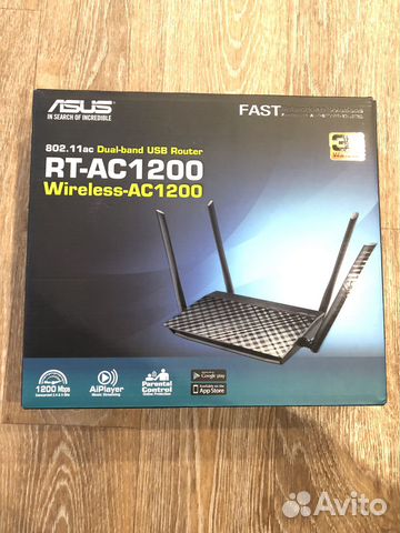 Роутер asus RT-AC-1200