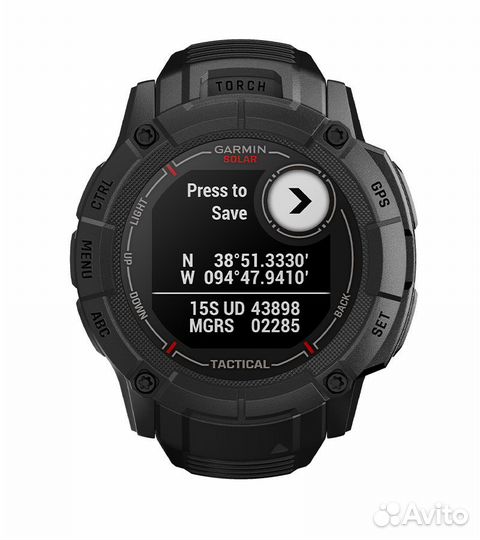 Часы Garmin Instinct 2x Solar Tactical