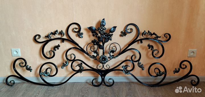 Кованое изголовье для кровати