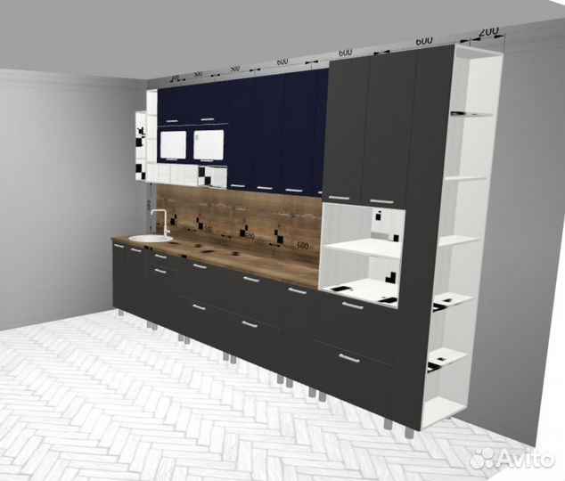 Кухонный гарнитур мдф