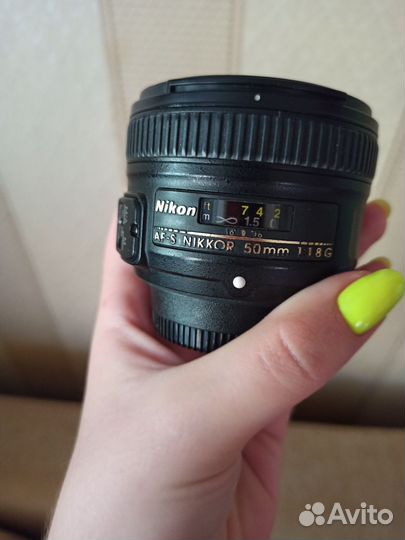 Объектив nikon 50mm f 1.8g af s nikkor