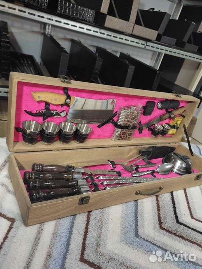 Подарочный шашлычный набор