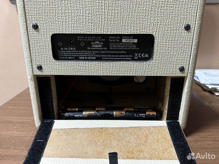 Гитарный комбик vox