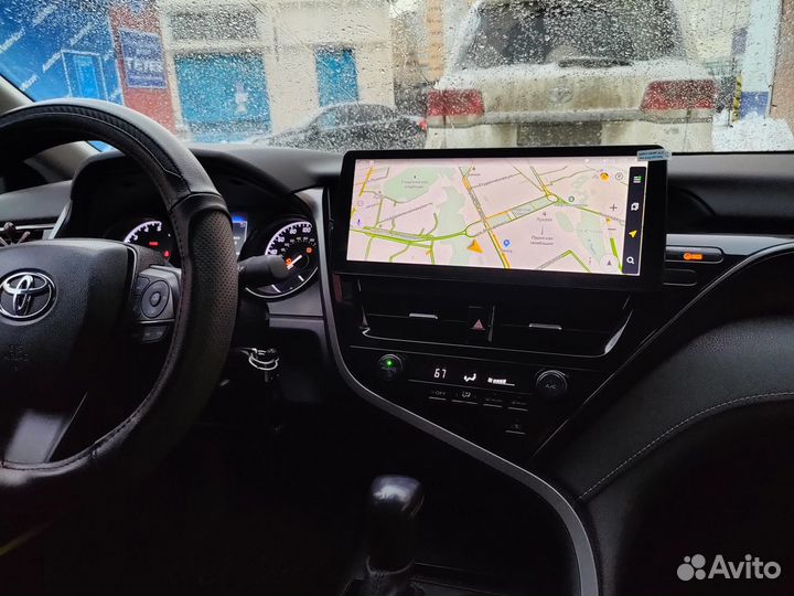 Android магнитола 12.3 дюйма для Toyota Camry V75