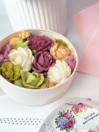 Зефирные цветы