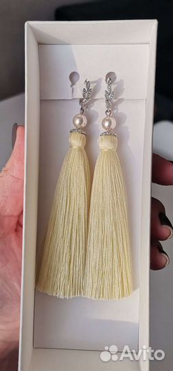 Серьги-кисти