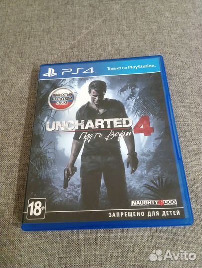 Uncharted 4 путь вора ps4