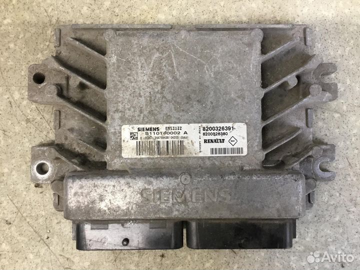 Блок управления двигателем Renault Clio II Symbol