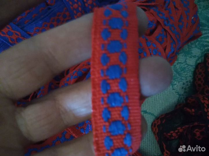 Тесьма, бейка, лента отделочная с орнаментом