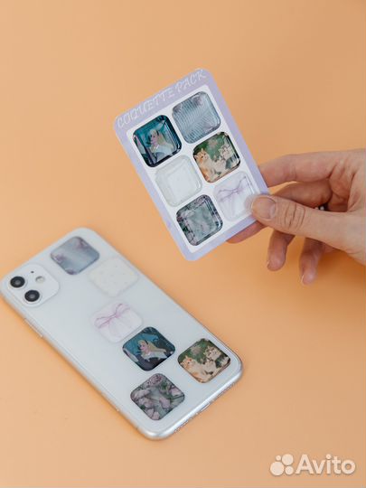 Объемные 3D стикеры