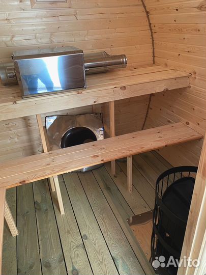 Баня бочка 3м