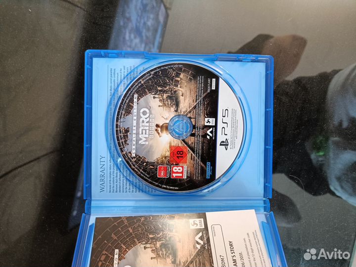 Metro exodus ps5 диск