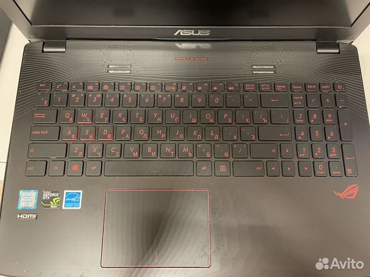 Ноутбук asus gl552v