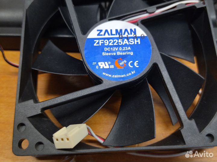 Zalman zf9225ash 3pin