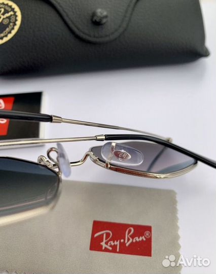 Очки ray ban octagonal пепельные