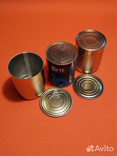 Жестяная банка для консервирования номер 13