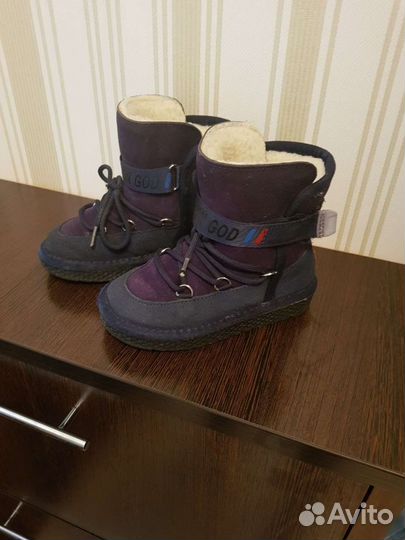 Тёплые сапожки