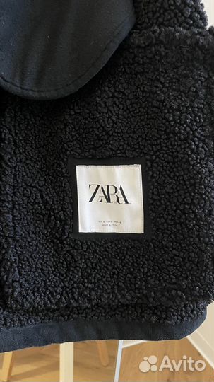 Дубленка мужская zara