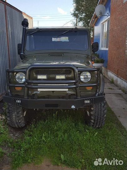 Передний бампер Чероки кенгур УАЗ 469 Хантер Барс