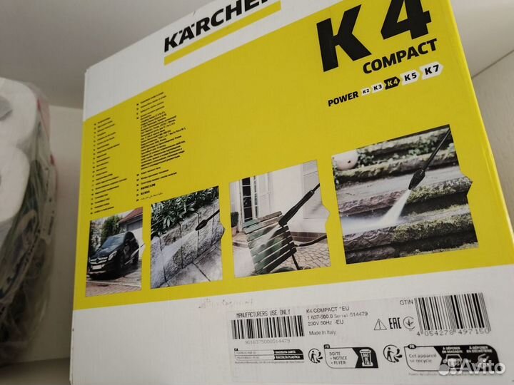 Мойка karcher k4 compact