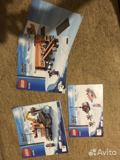 Lego City артическая база 60036