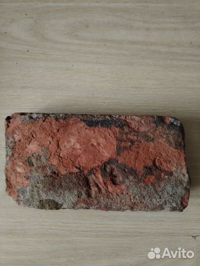 Редкий старинный кирпич с клеймом